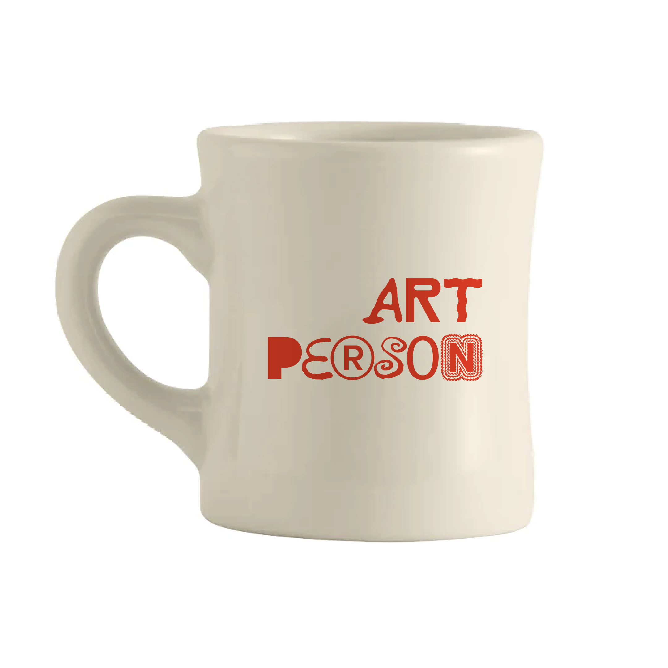 Everybody is an Art Person Diner Mug