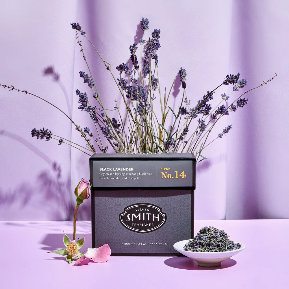 Smith Tea Pouches: Black Lavender (100 ct)