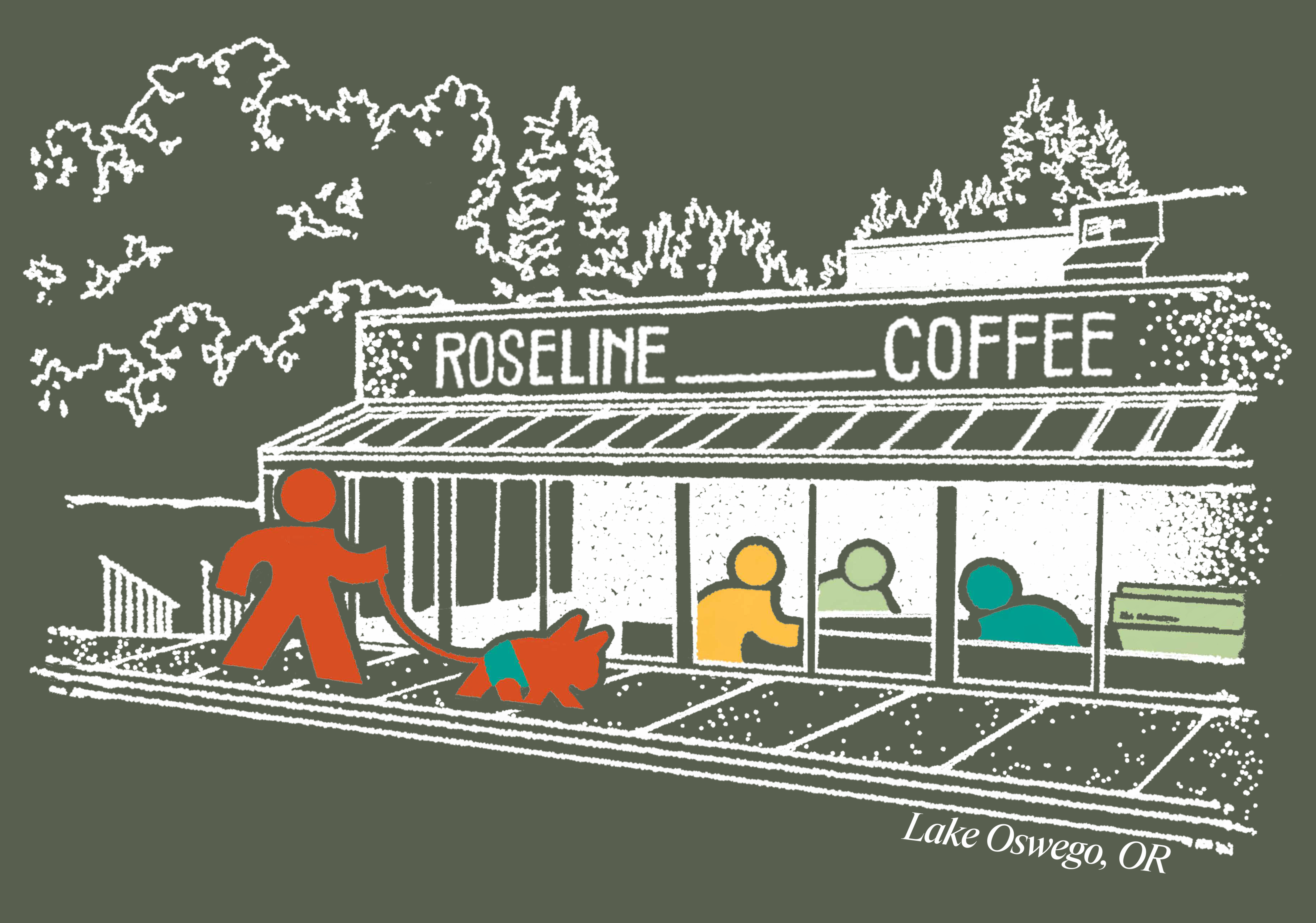 Cafe Early Birds Tee