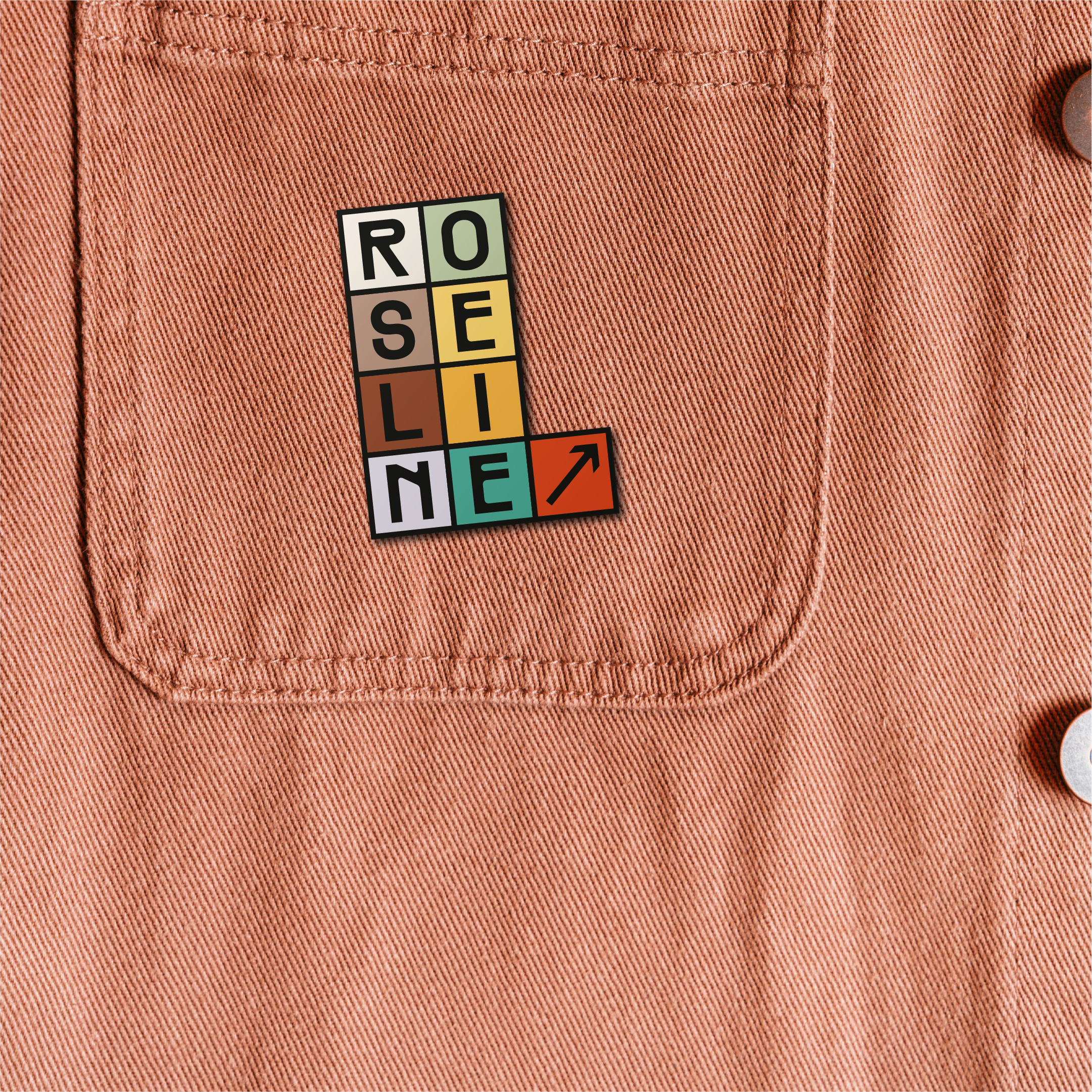 Roseline Marquee Pin